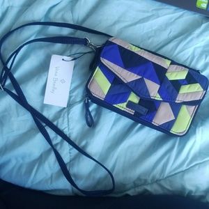 RFID all in one crossbody